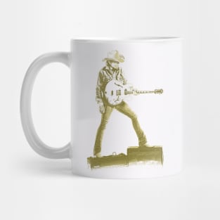 Dwight Yoakam - Yellow Vintage 80s Mug